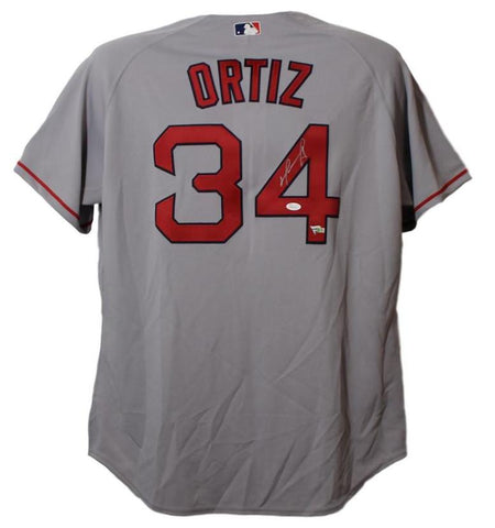 David Ortiz Autographed Red Sox Jersey