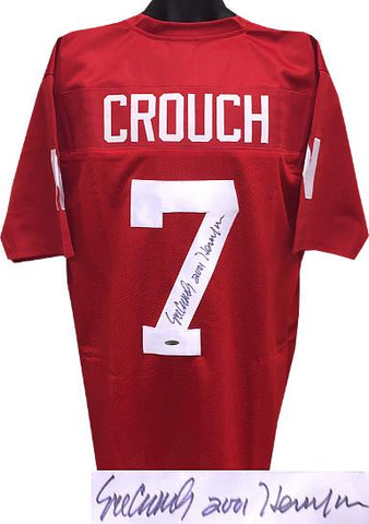 Eric Crouch Nebraska Signé Jersey Souvenirs sportifs