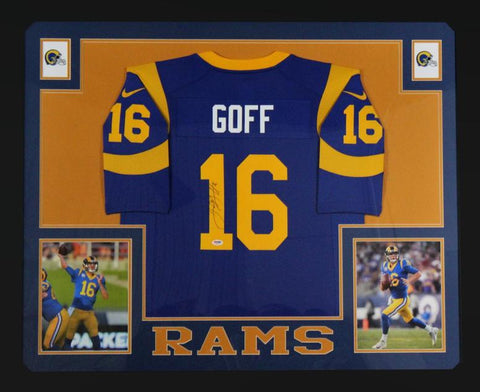 Jared Goff Signed Sports Memorabilia