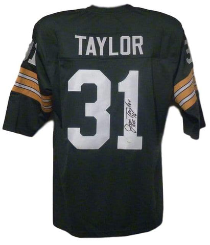 Sports Memorabilia Jim Taylor Autographed Packers Jersey 