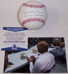 Mariano Rivera Autographed Baseball