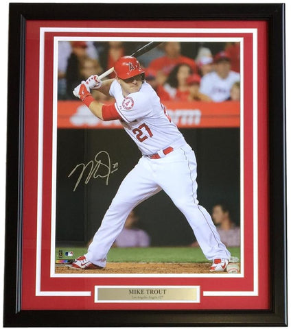 2014 Mike Trout Signed All-Star Jersey. Autographs Jerseys