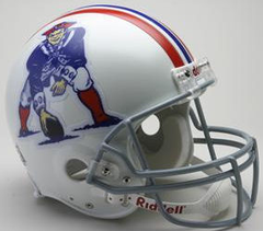 New England Patriots Throwback Sports Memorabilia Helmet