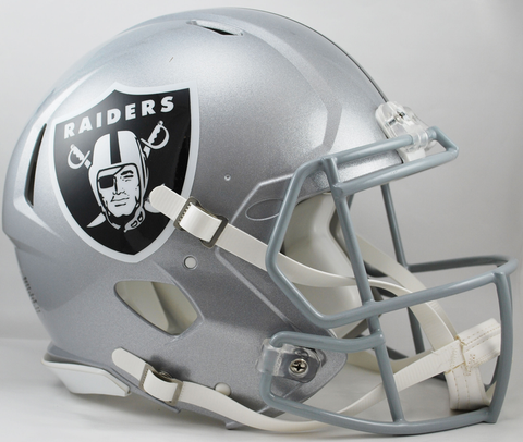 Oakland Raiders Football Sports Memorabilia Helmet