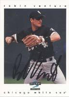 Robin Ventura Autographed Baseball Card