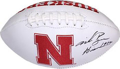 Souvenirs sportifs signés Mike Rozier Nebraska Football