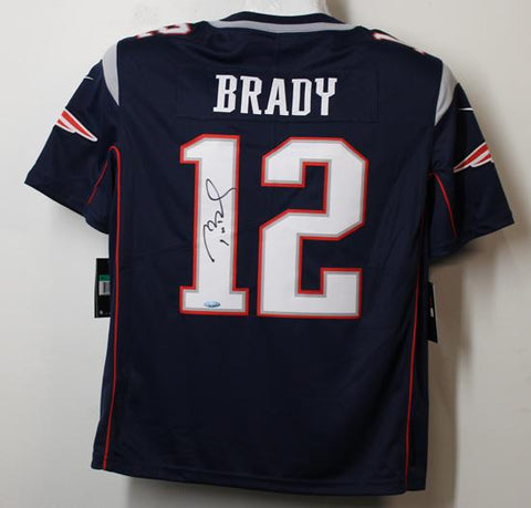 Tom Brady Autographed Jersey - New England Patriots Sports Memorabilia
