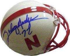 Johnny Rodgers Nebraska Mini Helmet Signed Sports Memorabilia