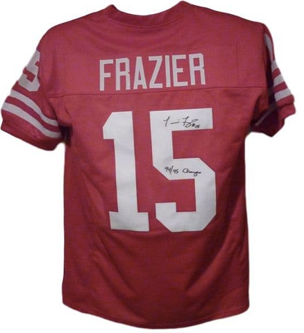 Tommie Frazier Signed Nebraska Jersey Sports Memorabilia