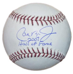 Cal Ripken Jr Autographed Hall of Fame Baseball