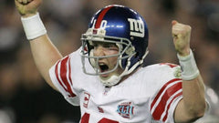 Eli Manning Game Used Helmet