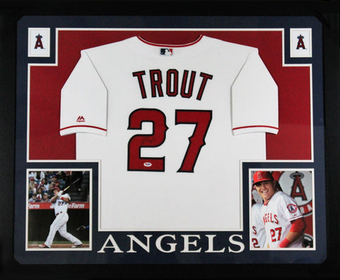 Mike Trout Autographed Angels Jersey
