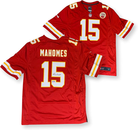 patrick mahomes signed jersey