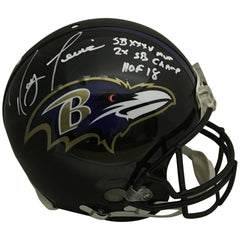 Ray Lewis Autographed Ravens Helmet