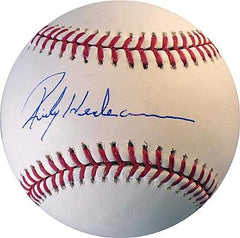リッキー ヘンダーソン サイン入り野球ボール - パワーズ スポーツ記念品
