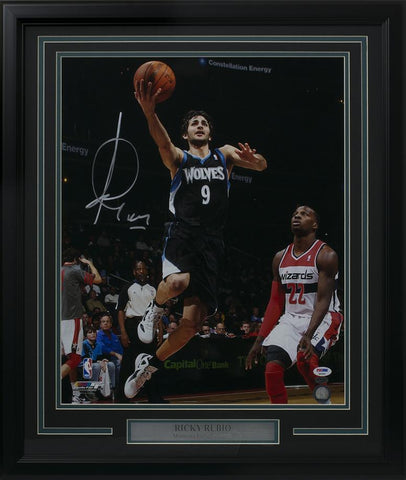 Ricky Rubio Signed Sports Memorabilia