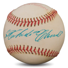 Roberto Clemente Autographed Baseball - Powers Sports Memorabilia