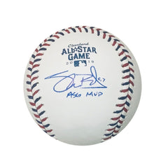 Shane Bieber Autographed 2019 All Star Game MVP