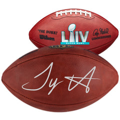 tyreek hill autographed super bowl football