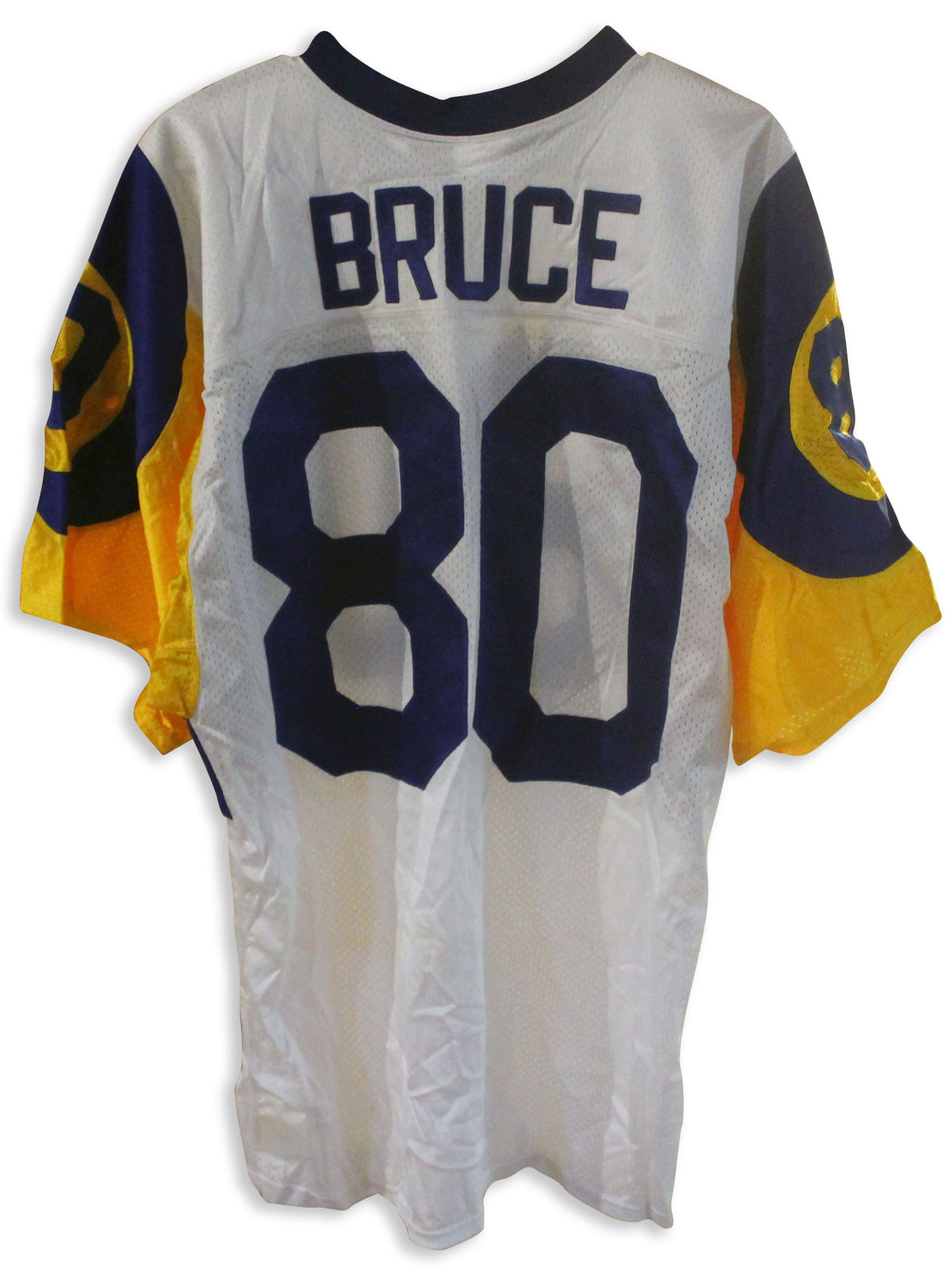 Isaac Bruce Signed Los Angeles Rams Jersey (Beckett COA) 4xPro