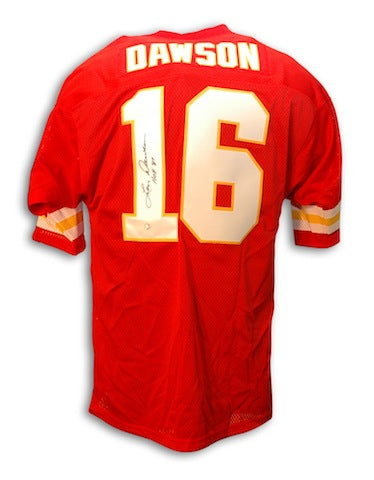 Signed Len Dawson Kansas City Chiefs #16 Mitchell & Ness 1969 Throwback  Official Jersey with PSA/DNA Authentication w/AFL Patch