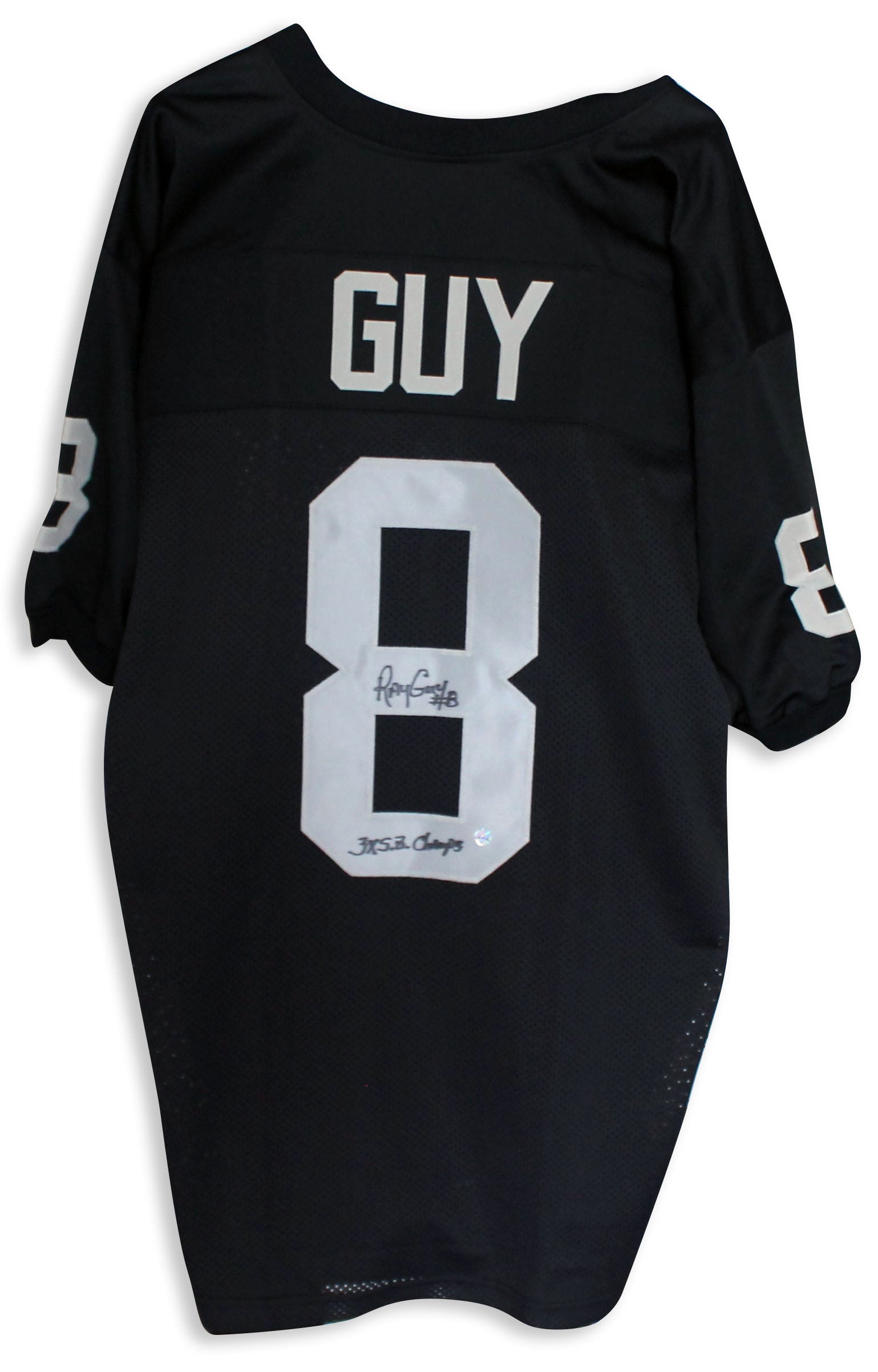 ray guy autographed jersey