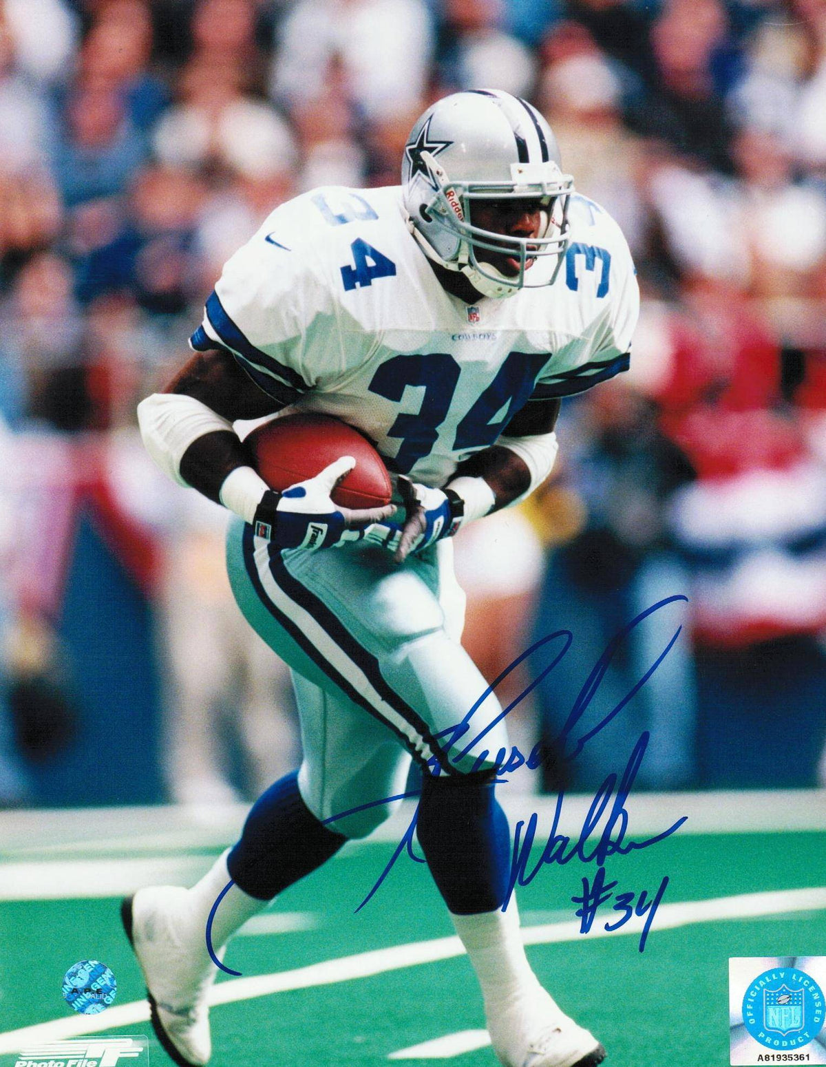 Herschel Walker Dallas Cowboys Autographed 8x10 Photo PSM - Powers ...