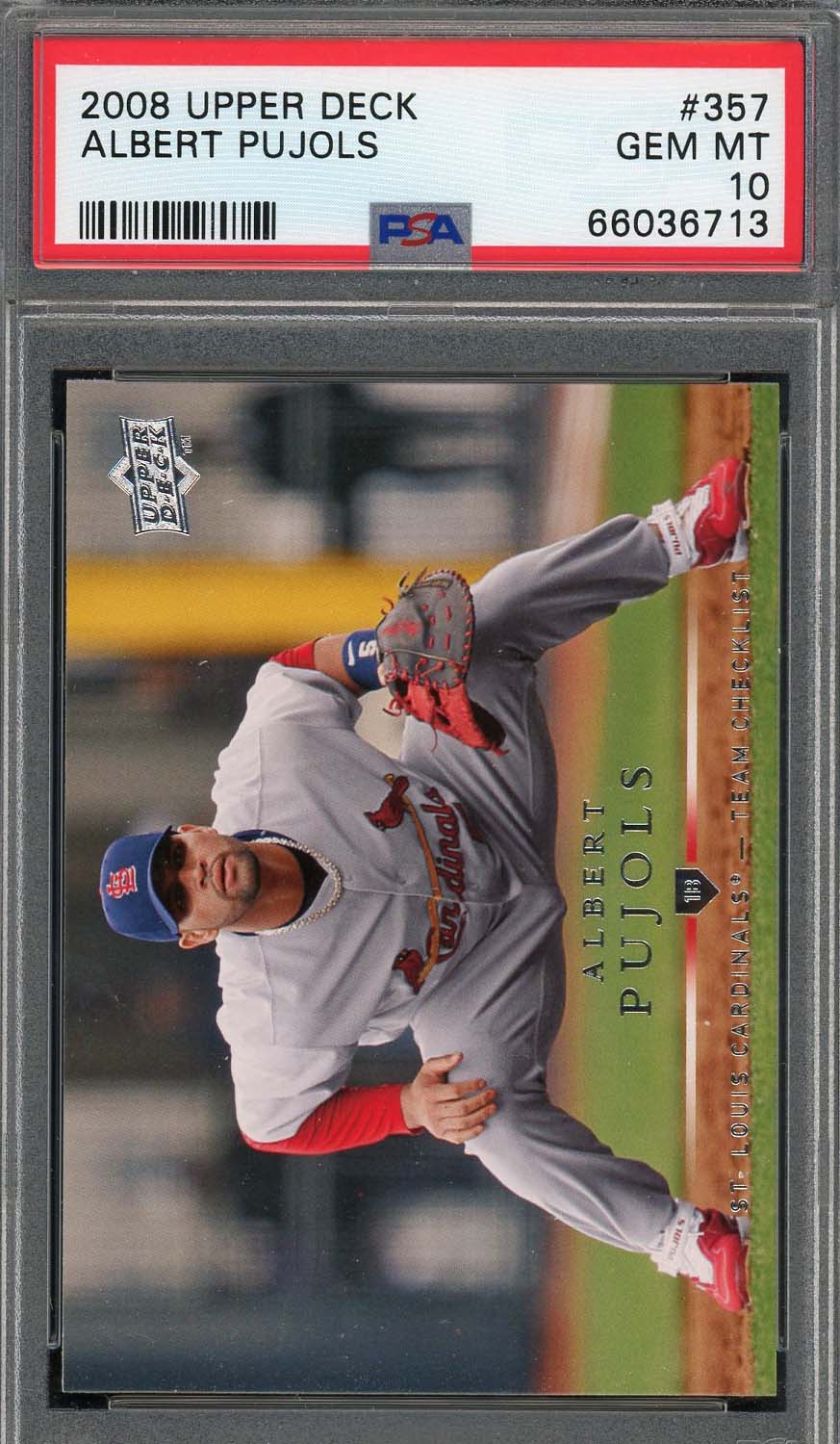 Albert Pujols 2005 Topps Player-Worn Jersey Card - MLB Game Used Jerseys at  's Sports Collectibles Store