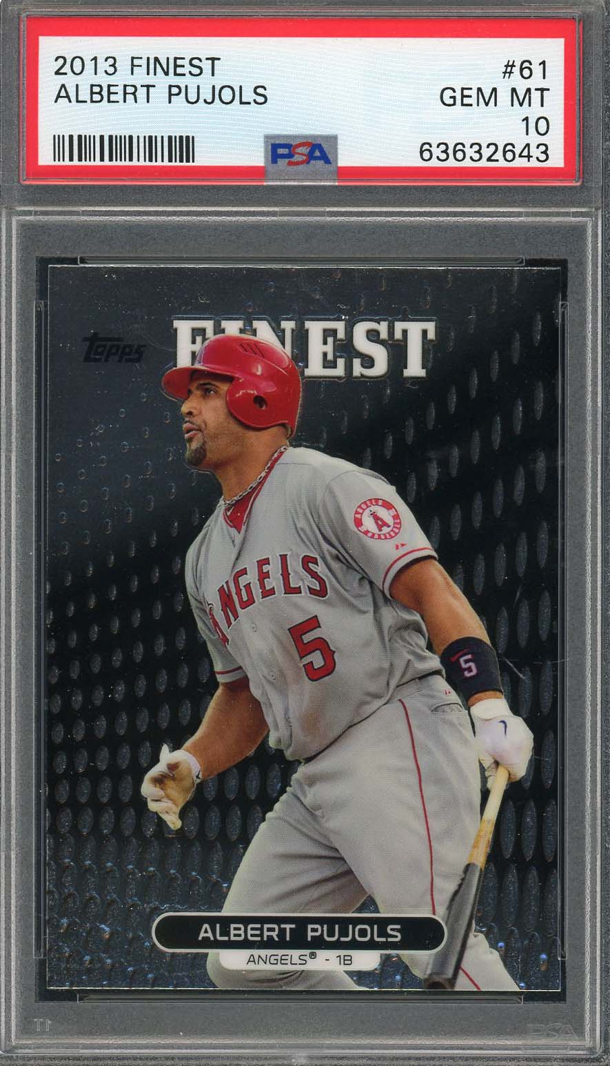 Albert Pujols 2005 Leaf Baseball Card #179 Graded PSA 10