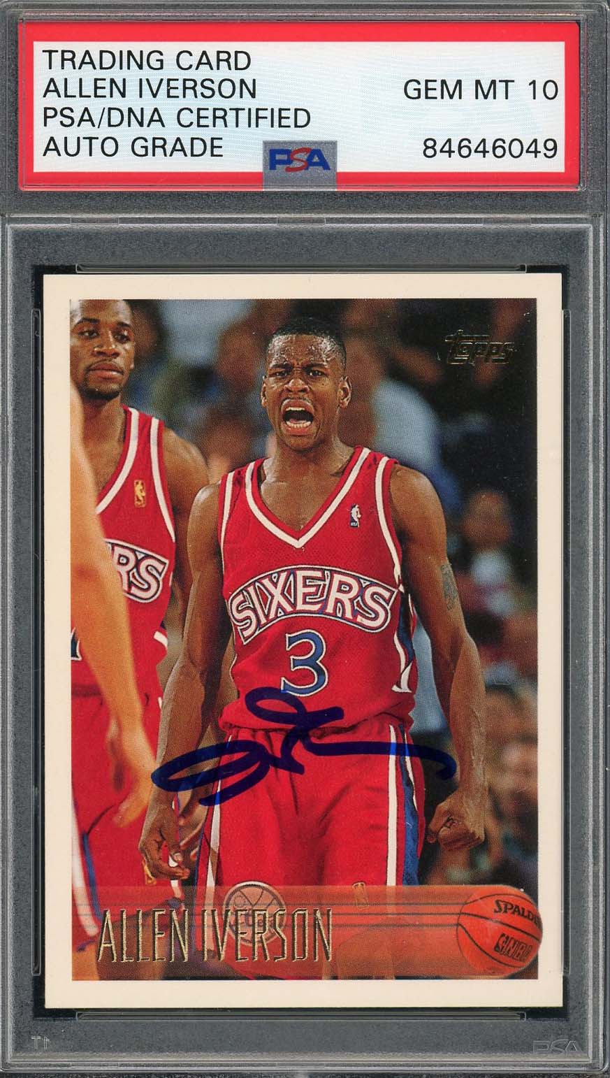 PSA10! アレンアイバーソン NBAカード 1996-97 topps | lea-partners.com