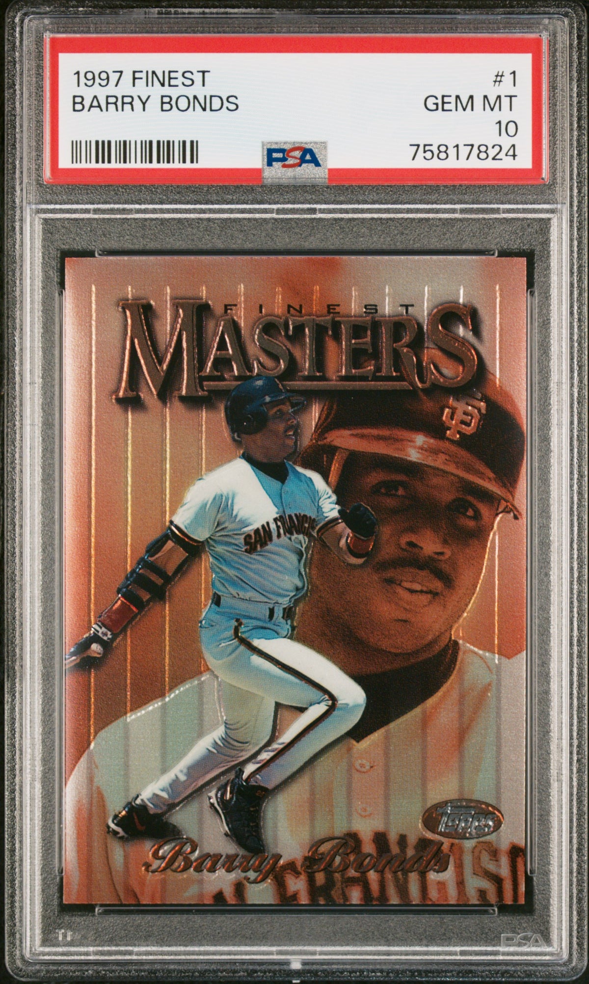 Barry Bonds 2006 Topps Allen & Ginter Baseball Card #100 Graded PSA 10