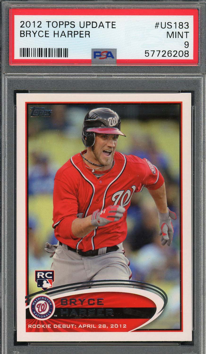 bryce harper baseball card