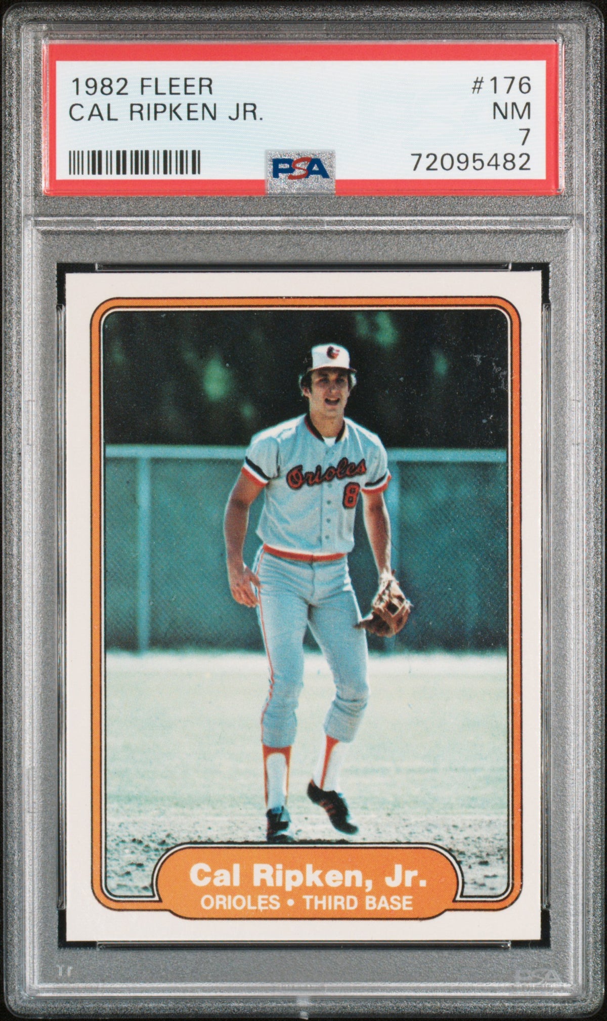 Orioles Cal Ripken Jr. Authentic Signed 1982 Donruss #405 RC