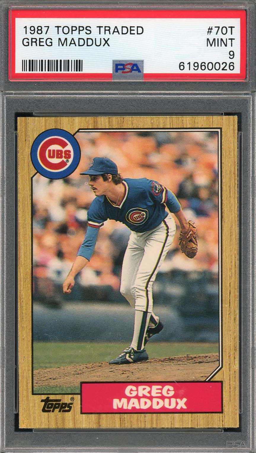 1989 TOPPS TRADED RANDY JOHNSON Rookie RC BASEBALL CARD #357T ~ AGS 10 GEM  MINT