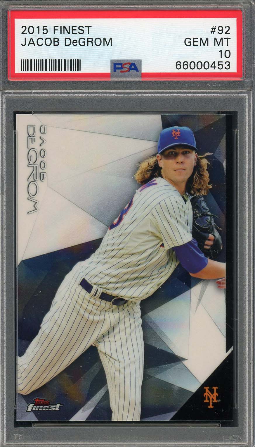 Jacob deGrom 2015 Topps Future Stars First Year Rookie Card #129