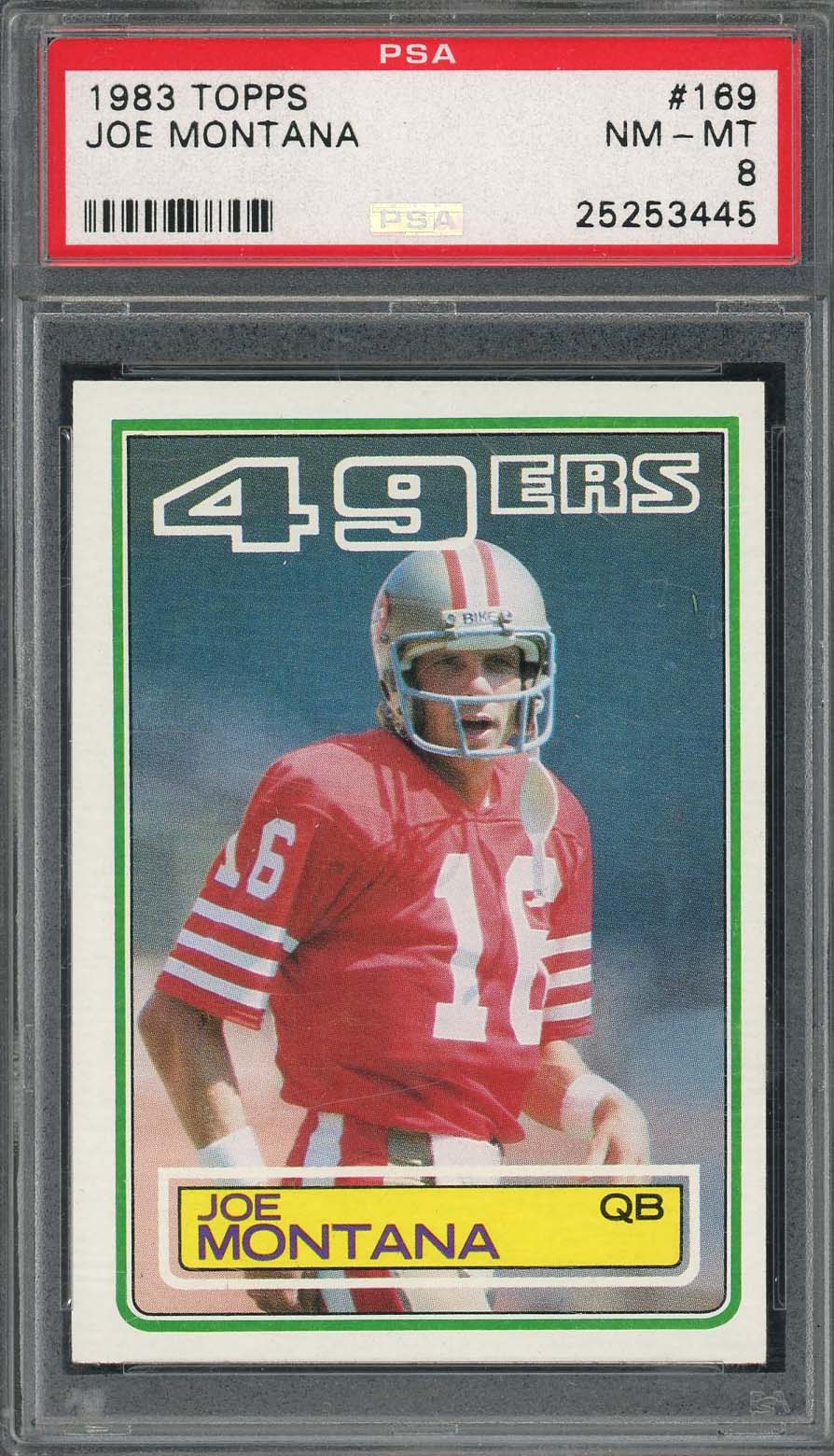 Joe Montana Jerry Rice 1989 Score Football Card #279 Graded PSA 9