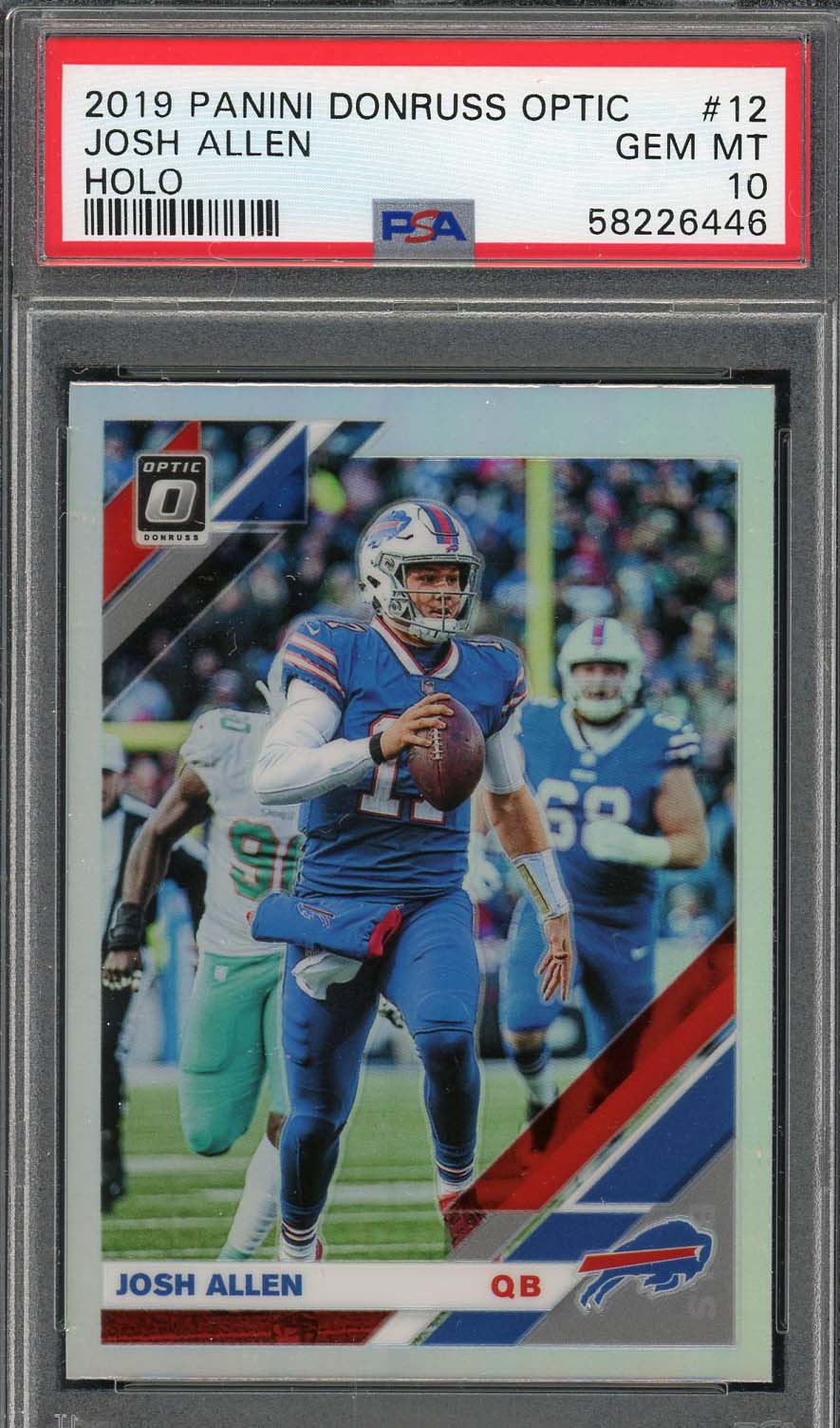 2018 Panini NFL Football #307 Josh Allen Buffalo Bills RC Rookie Card