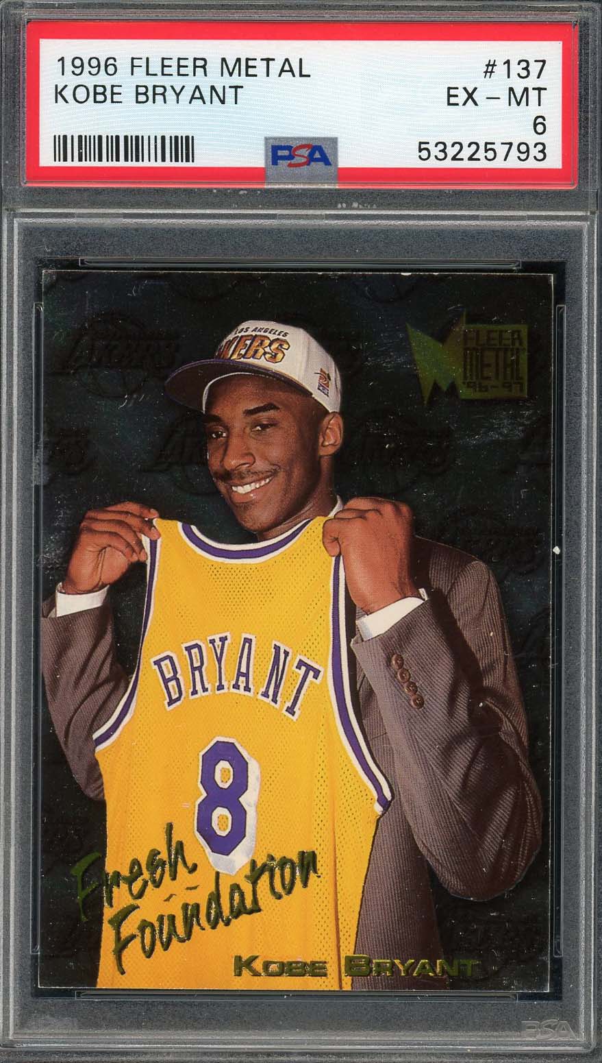 コービー ブライアント 1996 トップス バスケットボール ルーキー
