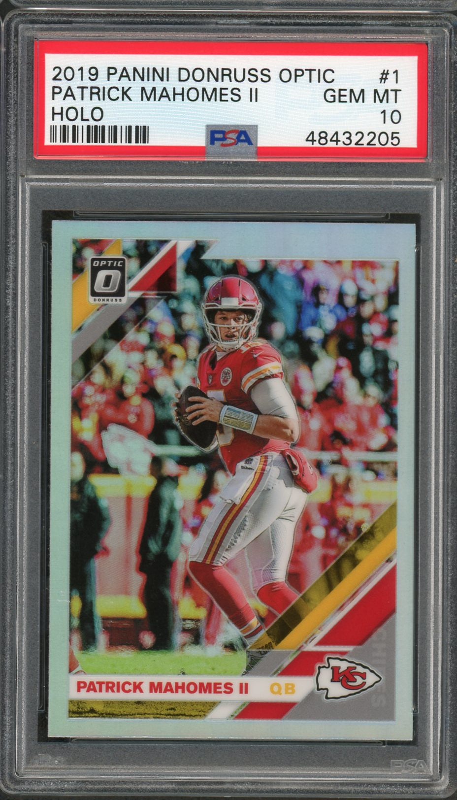 Madden NFL 2019 PS4 Patrick Mahomes CGC 9.0