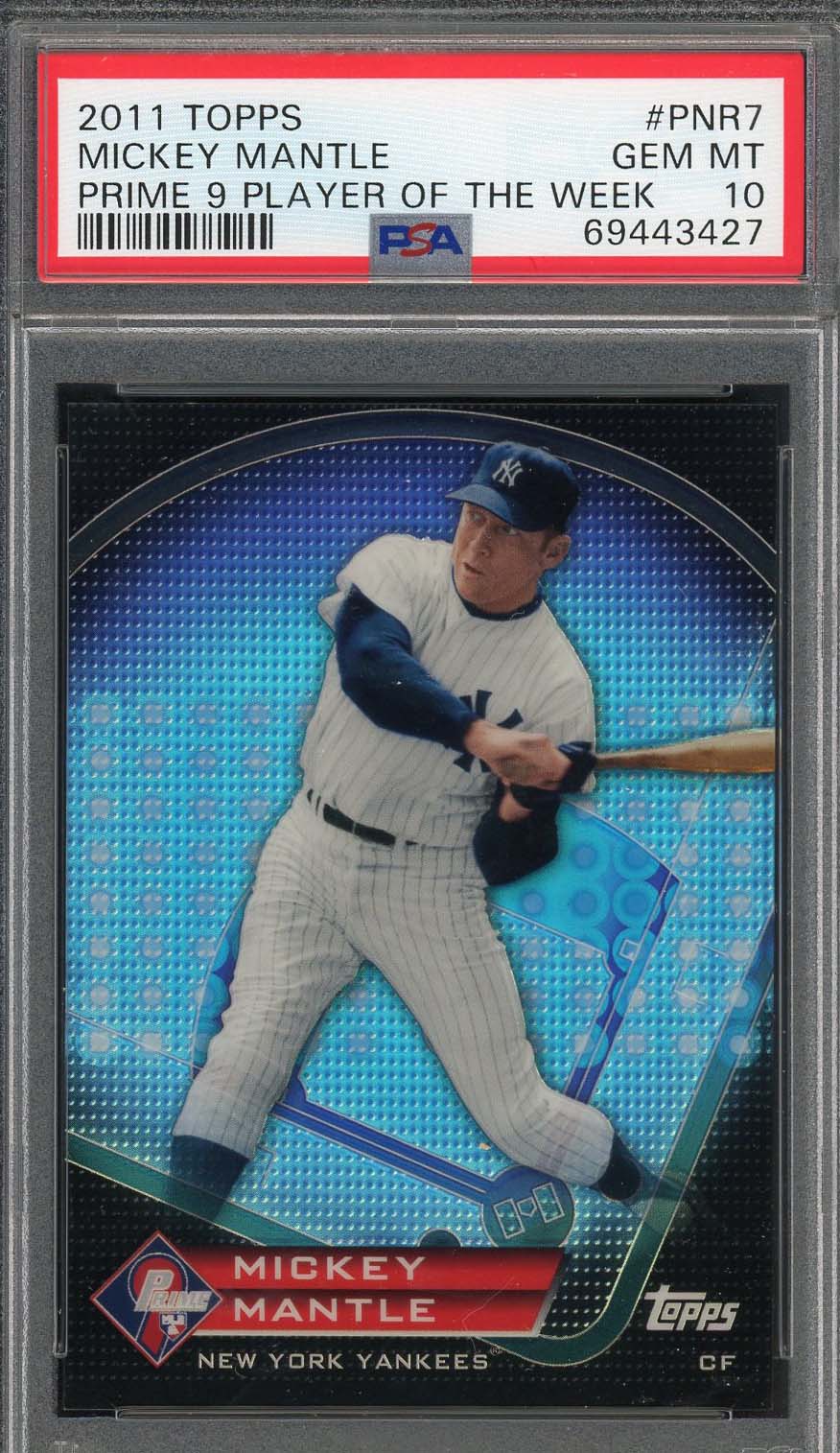 Mickey Mantle 2006 Topps Collection Baseball Card #2005 Graded PSA 10