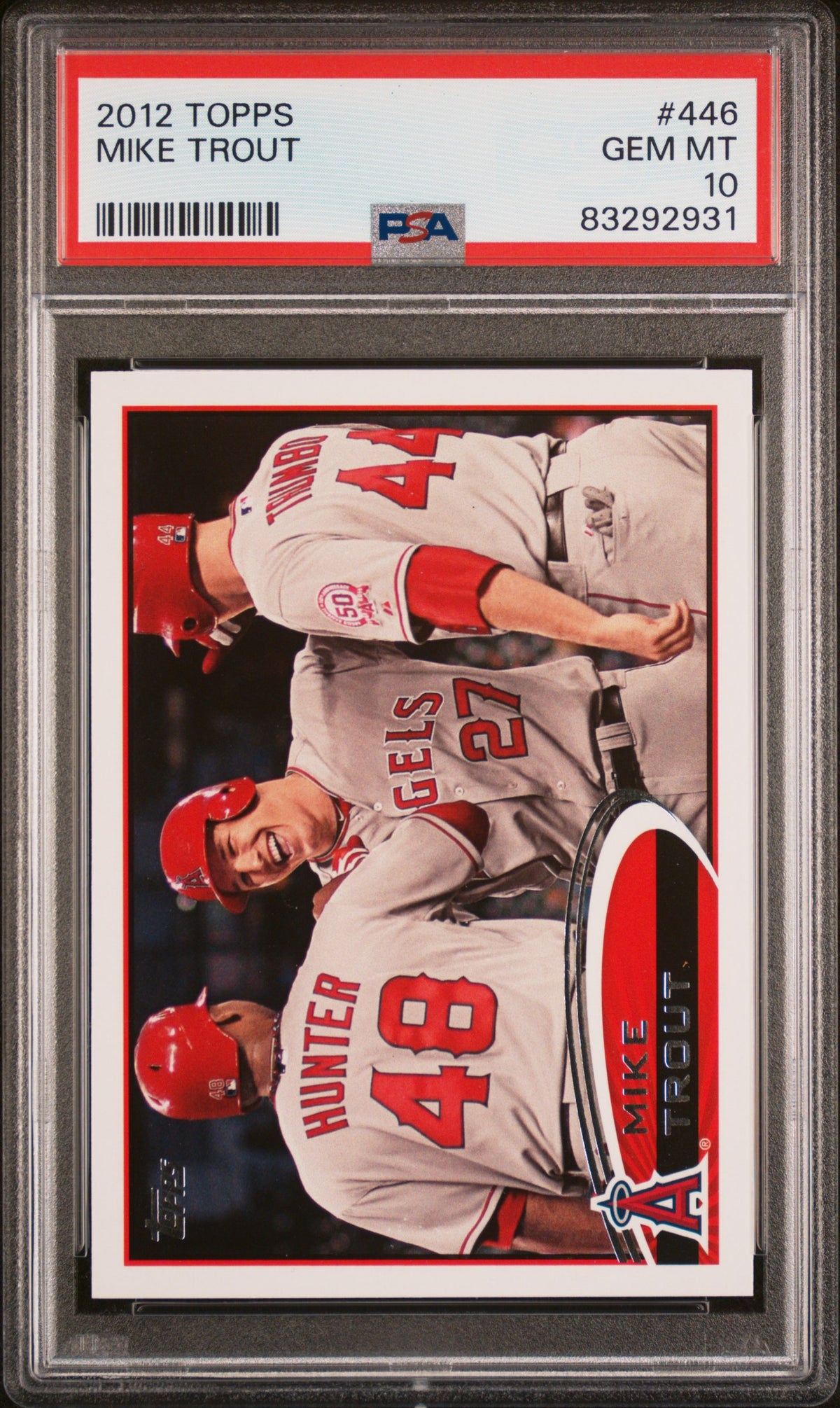 品多く 2012 Topps Chrome Mike Trout 10枚限定直筆サイン スポーツ ...