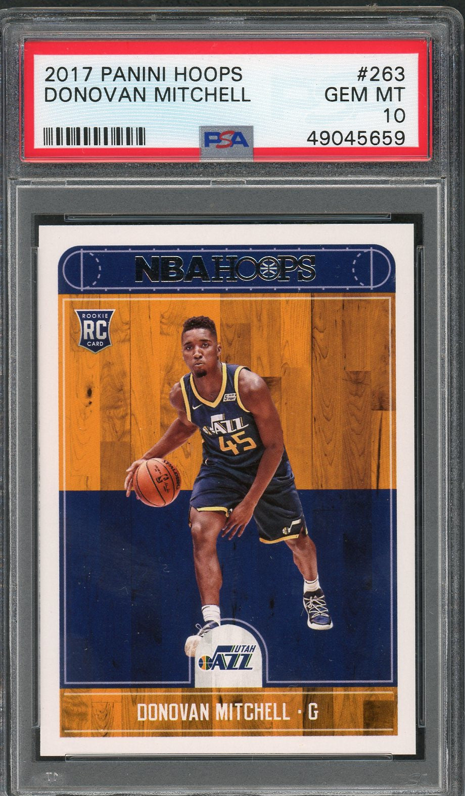 donovan mitchell RC prizm PSA10 - その他