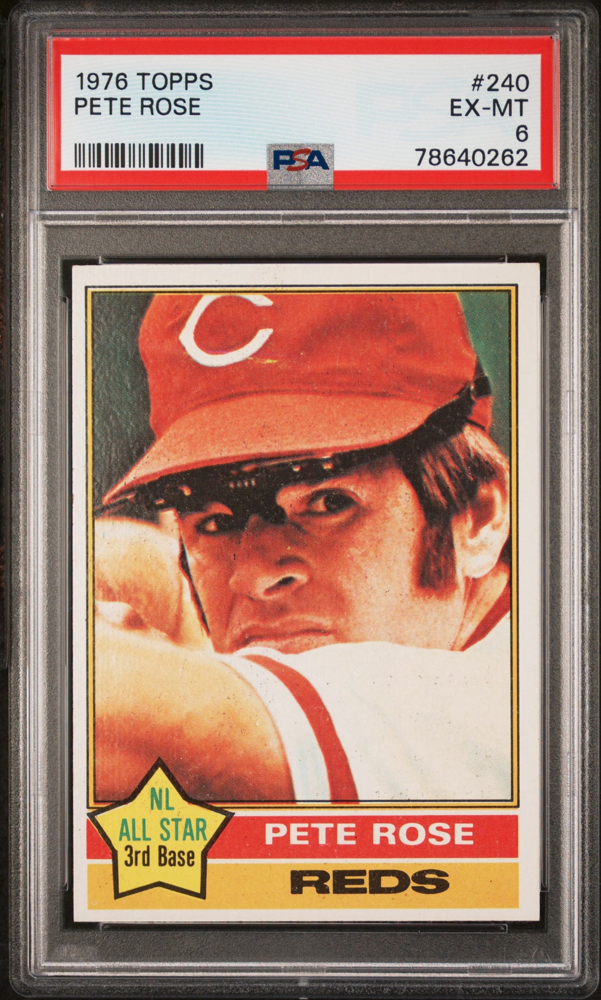 PETE ROSE 1976 TOPPS ピート・ローズ - スポーツ選手