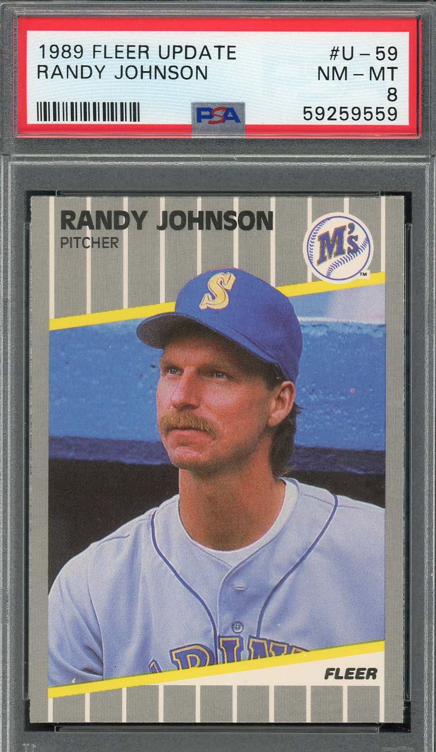 1989 Topps Traded #57T Randy Johnson NM-MT Mariners