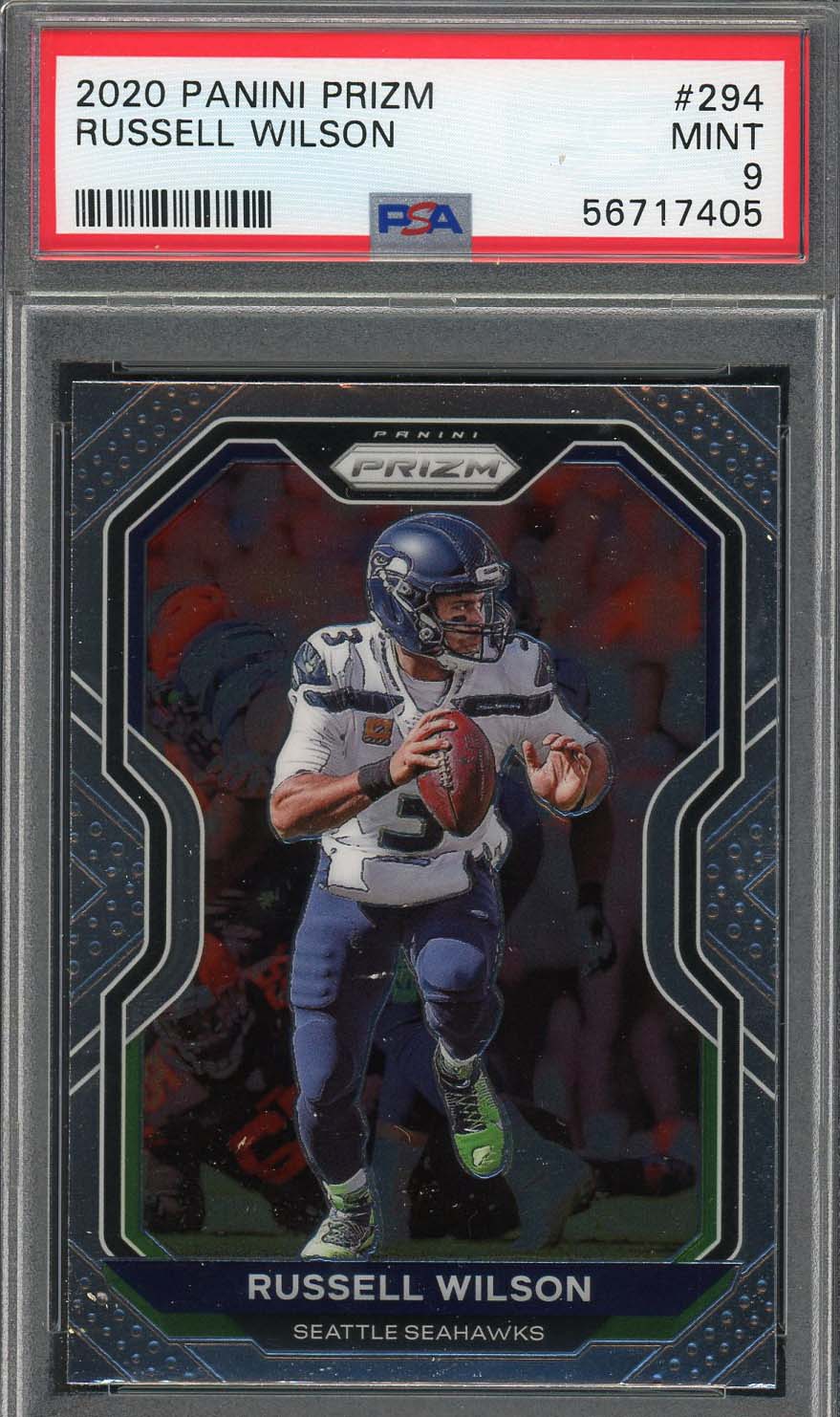 Tom Brady 2020 Panini Prizm Draft Picks Football Card #97 Graded PSA 10