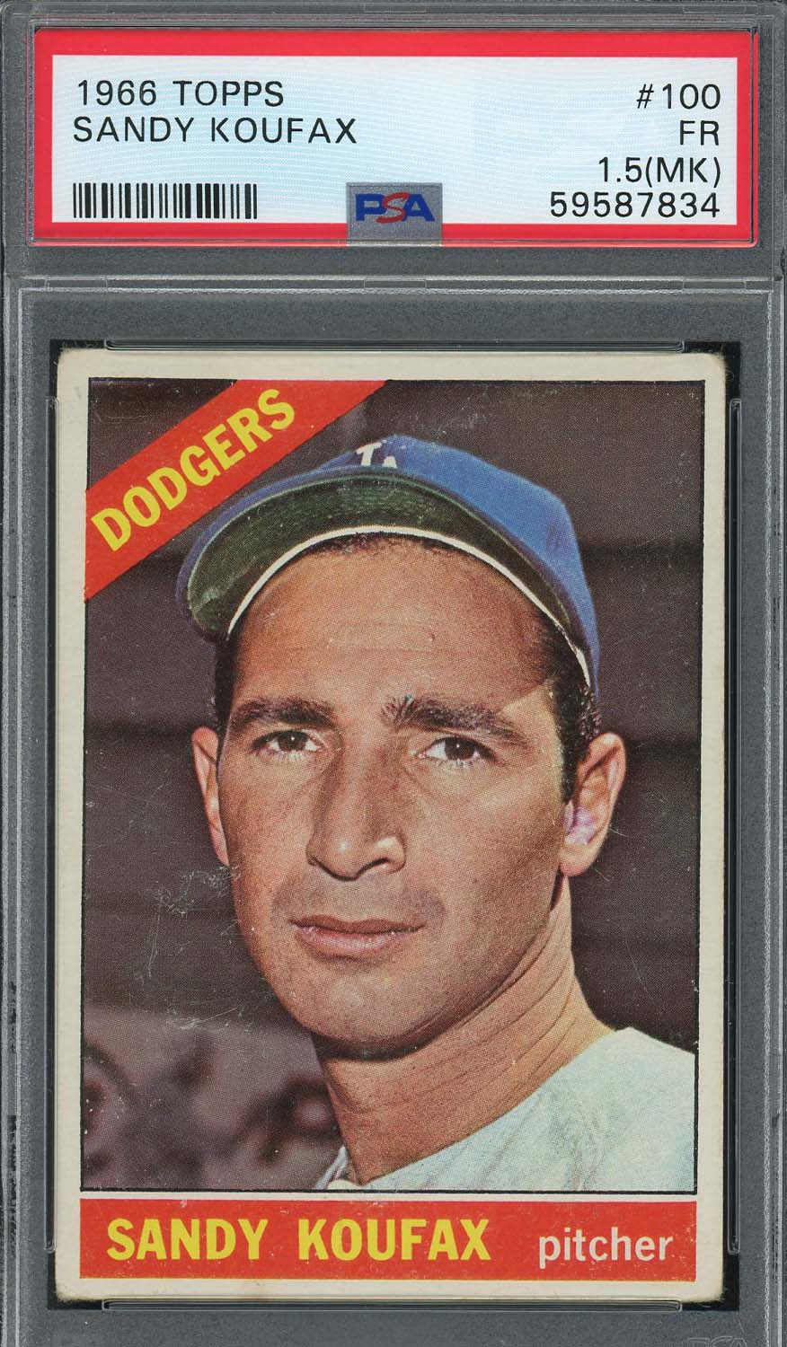 1966 Baseball Register Sandy Koufax