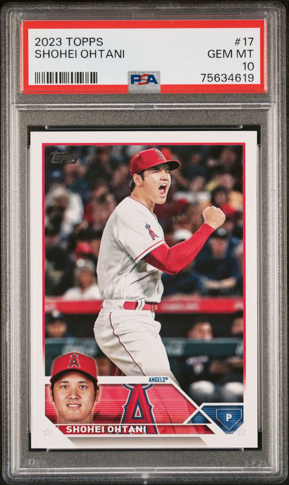 Shohei Ohtani 2023 Topps Now World Baseball Classic Card #WBC71 Graded