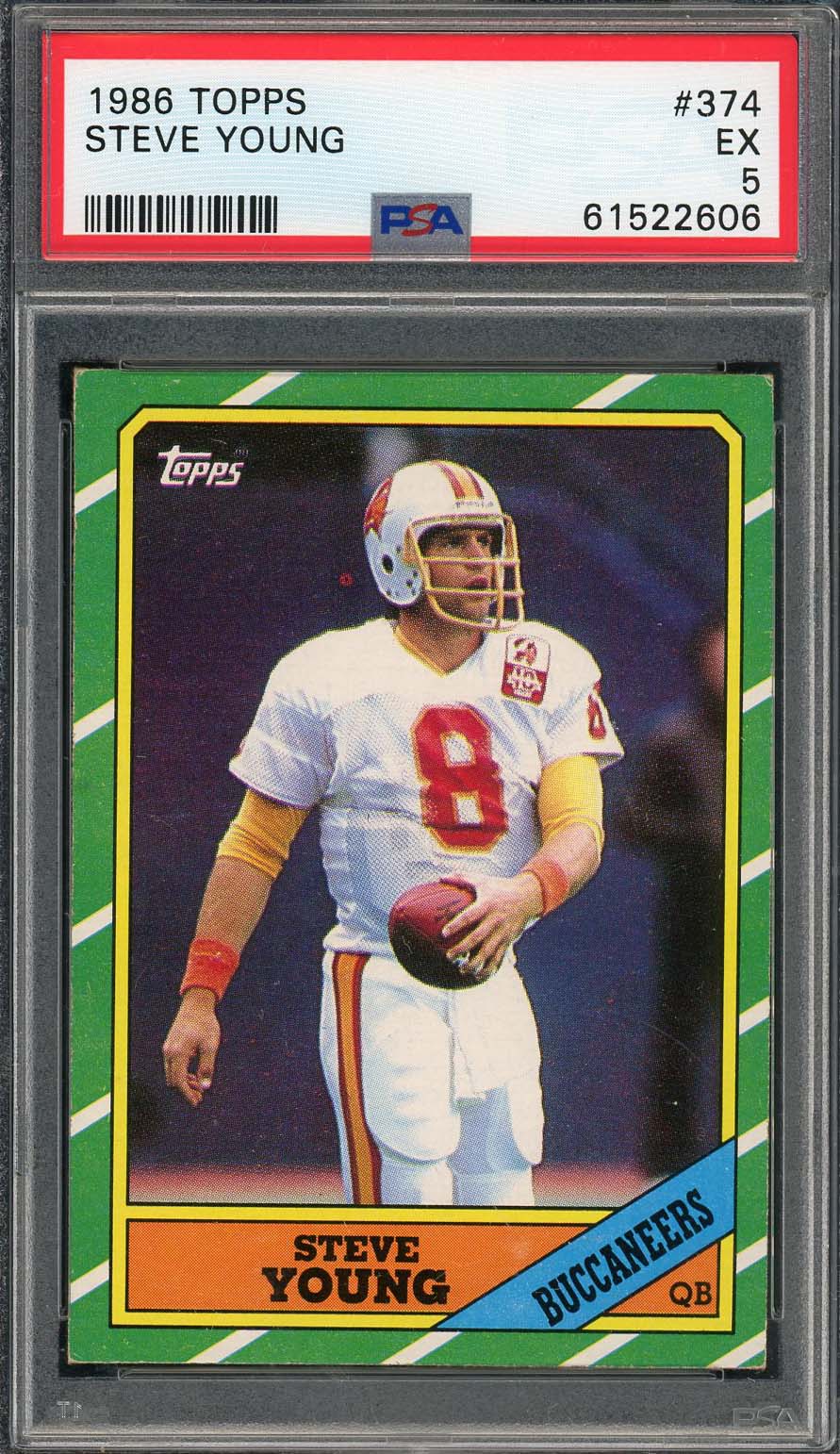 1984 Topps #123 *** Dan Marino RC Rookie Card CSG 6.5 **** Hall