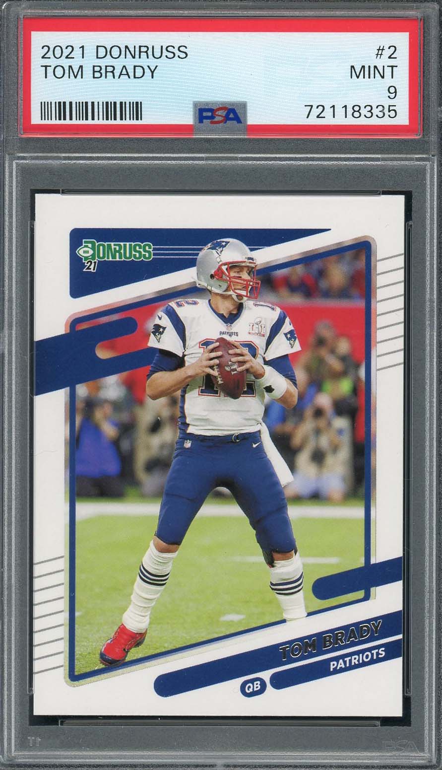 Randy Moss 2020 Panini Origins Stories Football Card #100 Graded PSA 9