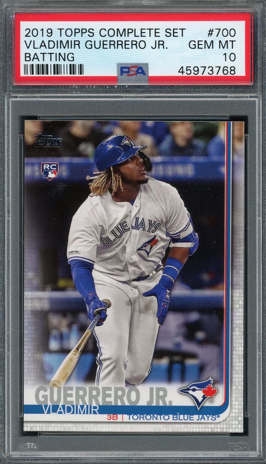 Vladimir Guerrero Jr 2019 Topps Complete Set Fielding Rookie Baseball